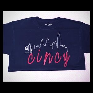 Cincinnati skyline t-shirt